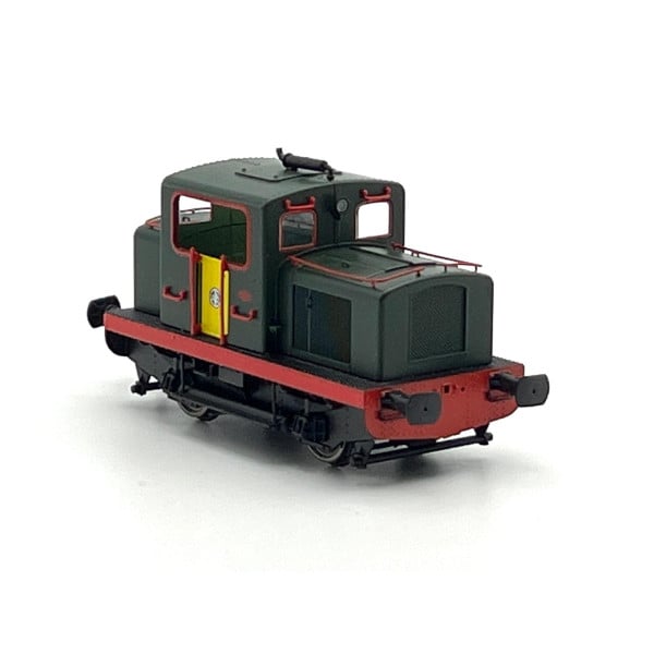 [HO] : Locotracteur MOYSE Indutriel vert 301, DCCS - MB091S