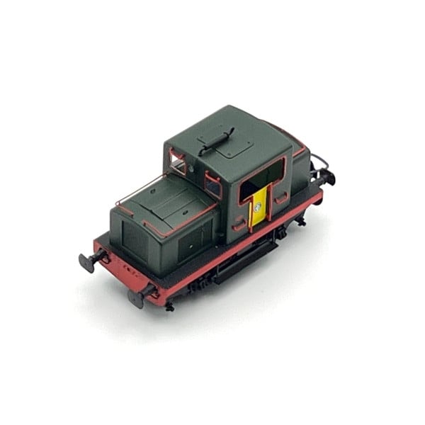 [HO] : Locotracteur MOYSE Indutriel vert 301, DCCS - MB091S