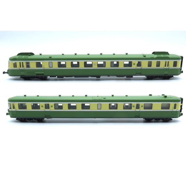 [HO] : Autorail RGP 2 X-2703 vert, dépôt de Marseille, Ep. III, Analogique - MB173
