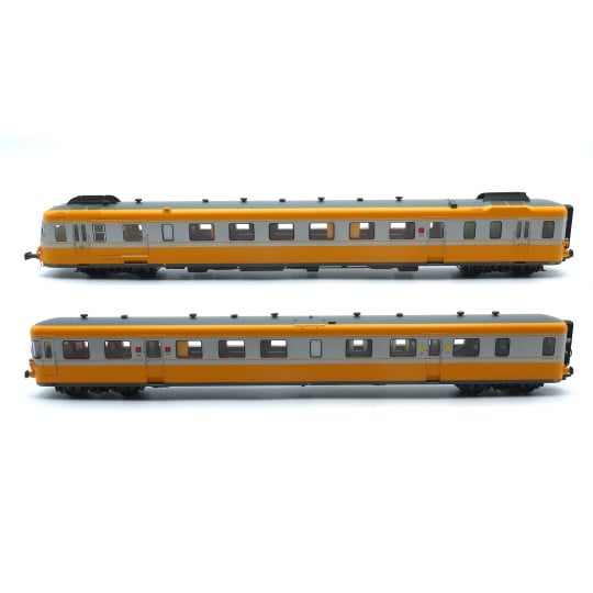 [HO] : Autorail RGP 2 X-2702 Moderne Orange-Alu, Ep. IV-V, Analogique - MB174