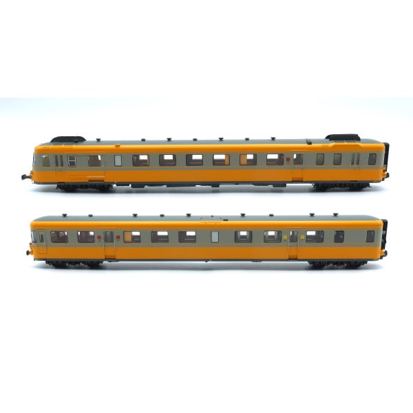 [HO] : Autorail RGP 2 X-2706 Moderne Orange-Béton, Ep. IV-V, Analogique - MB175