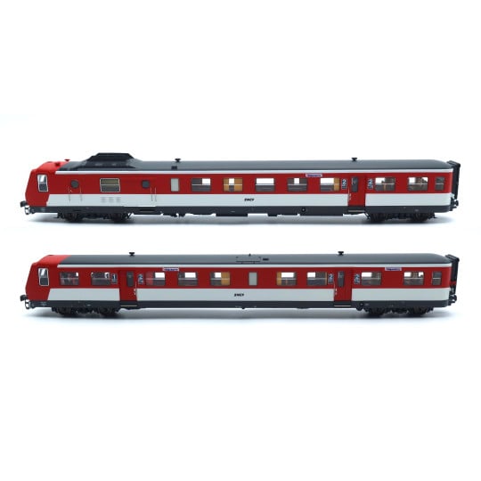 [HO] Autorail RGP 1 X-2730 modernisé Rouge, DCCS - MB191S