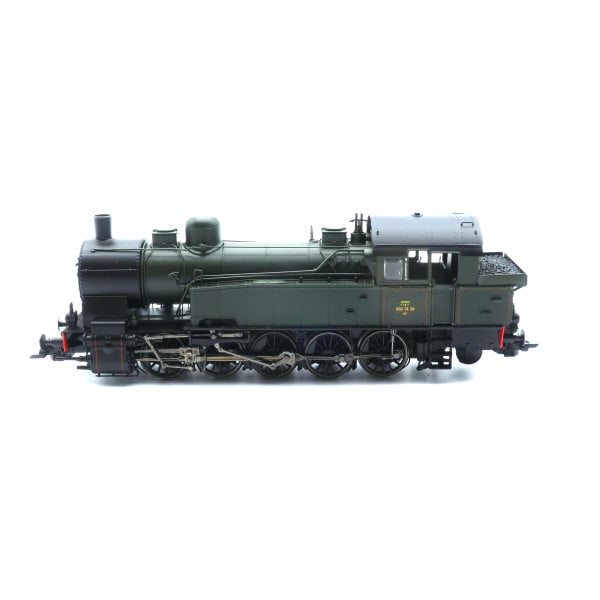 [HO] : Locomotive à vapeur Ex-T16 Allemande SNCF 050 TA 28 Sud-Est, Ep. III, DC/AC – MBE006