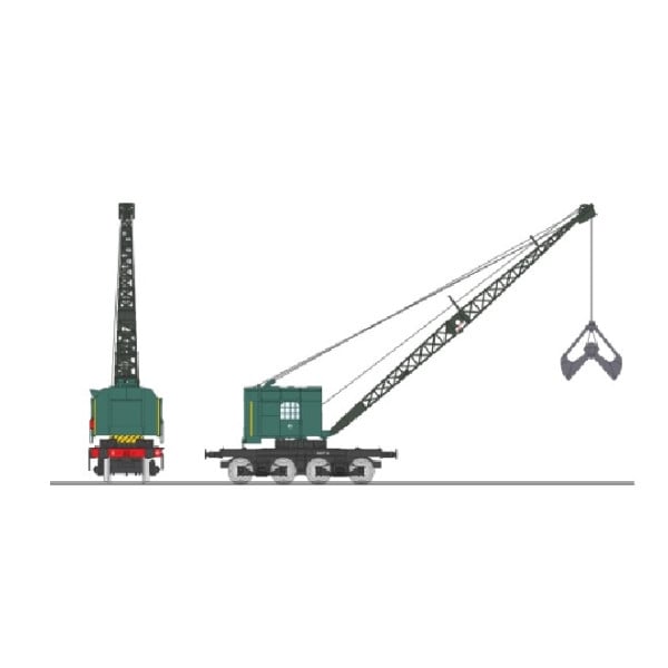 [HO] : Grue BONDY sur bogies SNCF, Région NORD – WB793