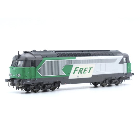 [N] : Locomotive diesel BB 67539 livrée "FRET", Nevers, SNCF Ep. V-VI, Analogique - MIKADOTRAIN NW336