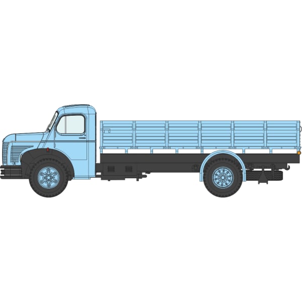 Véhicule [HO] : Camion BERLIET GLC 6, avec benne bois – CB110