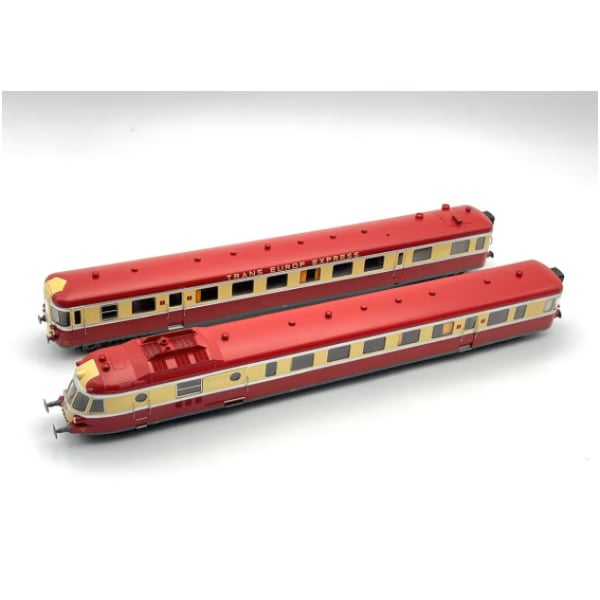 [HO] : Autorail RGP 1 X-2774, Rouge TEE, NOISY, Ep. III-IV, AC Sound 3 rails – REE MB257SAC