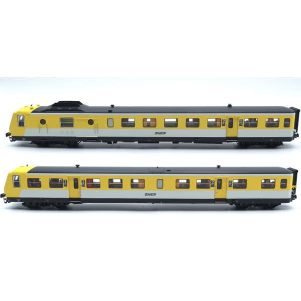[HO] : Autorail RGP 1 X-2746 Modernisée Jaune, Ep. IV-V, ANALOGIQUE - MB192