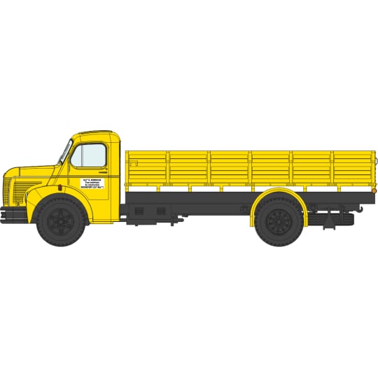 Véhicule [HO] : Camion BERLIET GLC 6, avec benne bois pour chargement de maçonnerie – CB111