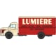 Véhicule [HO] : Camion BERLIET GLC 6, fourgon « LUMIÈRE » – CB115