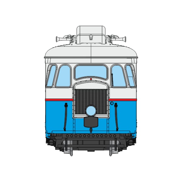 [HOe/HOm] : Autorail A80 D1 à caisse étroite des CF de Vendée N°704, 1 phare, bleu/gris Perle, DCC SOUND, Ep.III - VM059S