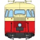 [HOe/HOm] : Autorail A80 D1 à caisse étroite du POC SNCF X251, 1 phare, rouge/crème, DCC SOUND, Ep.III - VM061S