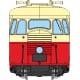 [HOe/HOm] : Autorail A80 D1 à caisse étroite du POC SNCF X248, 1 phare, rouge/crème, ANALOGIQUE, Ep.III - VM062