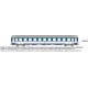 [HO] : Voiture CORAIL B10c10x logo encadré - ressort d'origine Ep.IV - REE JM032