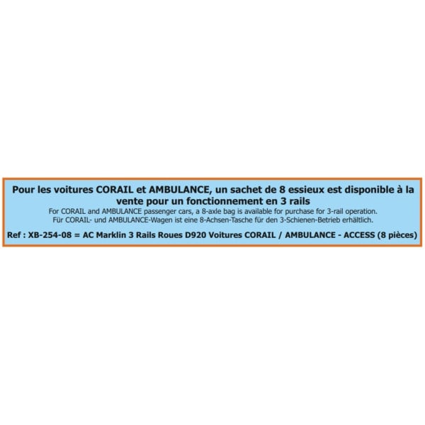 [HO] : Voiture CORAIL A9c9x logo casquette Ep.V-VI - REE JM042