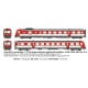 [HO] : Rame RGP 1 modernisée - X2728, Rouge et blanche, sigle Nouille et Beffara, LYON-VAISE, SNCF Ep.IV-V - DCC - MB214S