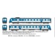 [HO] : Rame RGP 1 modernisée - X 2733, Bleue et blanche, sigle Casquette, LYON-VAISE, SNCF Ep. IV-V - DIGITAL SOUND - MB215S