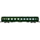 [N] : Coffret de 2 voitures UIC A4B5 et B10 Vertes, Logo jaune encadré, Ep. IV – MIKADOTRAIN NW258