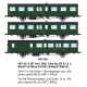[HO] : SET de 3 SO Vert 306, 16m Ep.III A - VB540