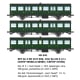 [HO] : SET de 3 SO Vert 306, 15m Ep.III A - VB541