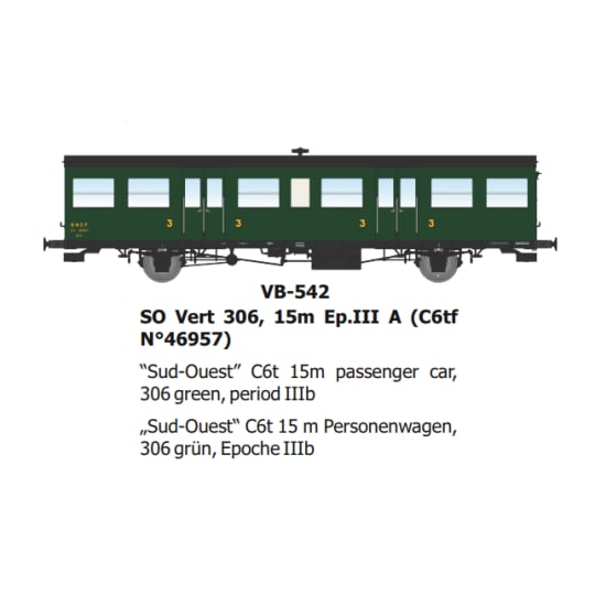 [HO] : SO Vert 306, 15m Ep.III A - VB542