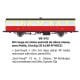 [HO] : SO rouge et crème autorail de 3ème classe, avec Poêle, 15m Ep.III A - VB543