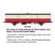 [HO] : SO rouge et crème autorail de 3ème classe, avec Poêle, 15m Ep.III A - VB544
