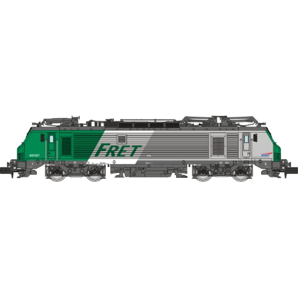 [N] : Locomotive électrique BB 37027 livrée FRET, Ep. VI, Analogique – MIKADOTRAIN NW300