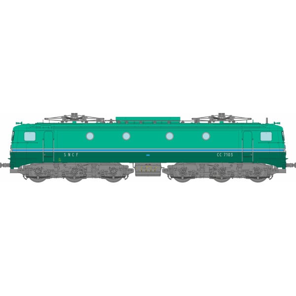 [HO] Locomotive électrique CC 7103 Avignon, DC - JM006