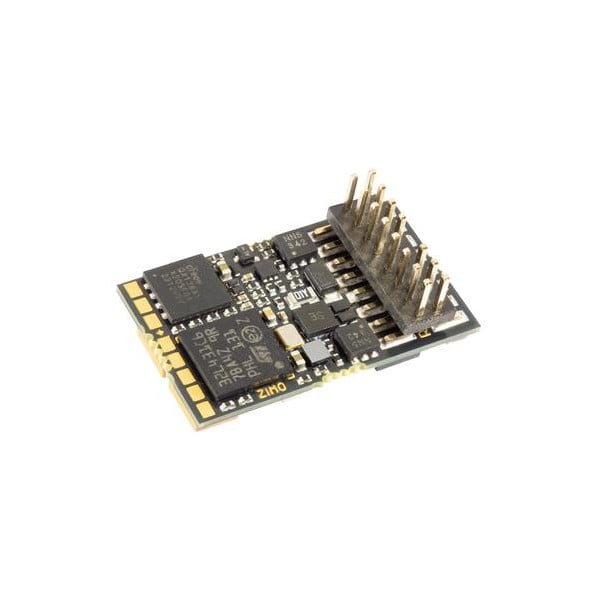 [HO] : Décodeur son ZIMO 16 broches pour locomotive à vapeur 030TU + HP (son REE) – XB409