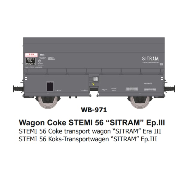 [HO] : Wagon Coke STEMI 56 “SITRAM” Ep.III - WB971