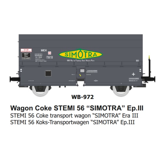 [HO] : Wagon Coke STEMI 56 “SIMOTRA” Ep.III - WB972