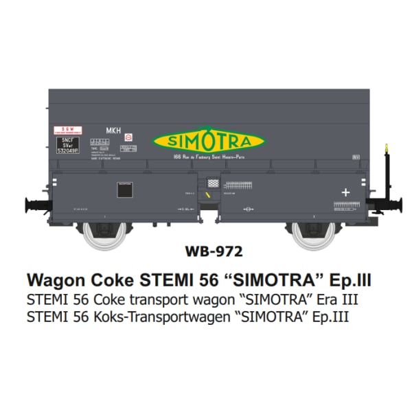 [HO] : Wagon Coke STEMI 56 “SIMOTRA” Ep.III - WB972