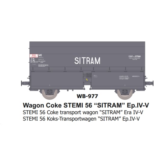 [HO] : Wagon Coke STEMI 56 “SITRAM” Ep.IV-V - WB977