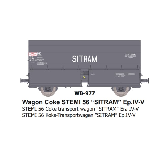 [HO] : Wagon Coke STEMI 56 “SITRAM” Ep.IV-V - WB977