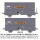 [HO] : SET de 2 Wagons Coke STEMI 56 “SIMOTRA” Ep.IV-V - WB979