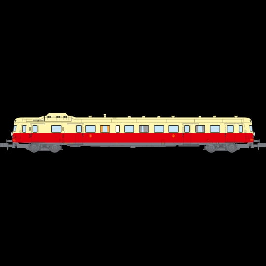 [N] : Autorail X-2806, Marseille 1ère / 2ème Classe « Le Cévenol », SNCF, Ep. III, ANALOGIQUE - MIKADOTRAIN NW246