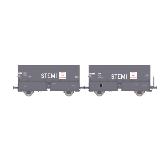 [HO] : SET de 2 Wagons Coke STEMI 56 “STEMI-HBL” Ep.V - WB981
