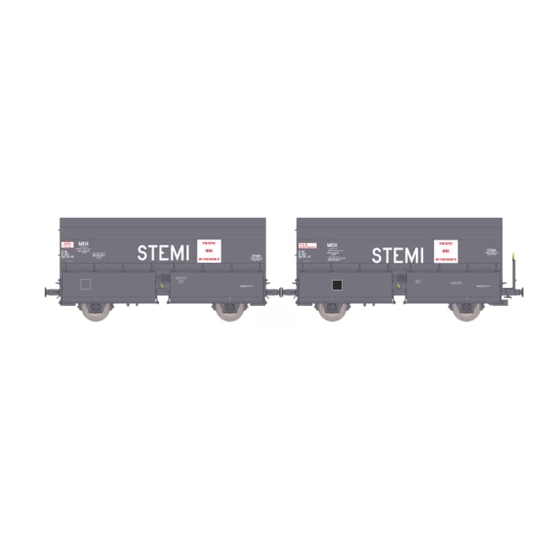 [HO] : SET de 2 Wagons Coke STEMI 56 “STEMI-HBL” Ep.V - WB981