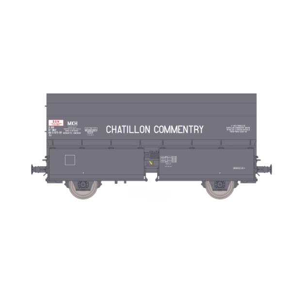 [HO] : Wagon Coke STEMI 56 “CHATILLON COMMENTRY” Ep.IV-V - WB978