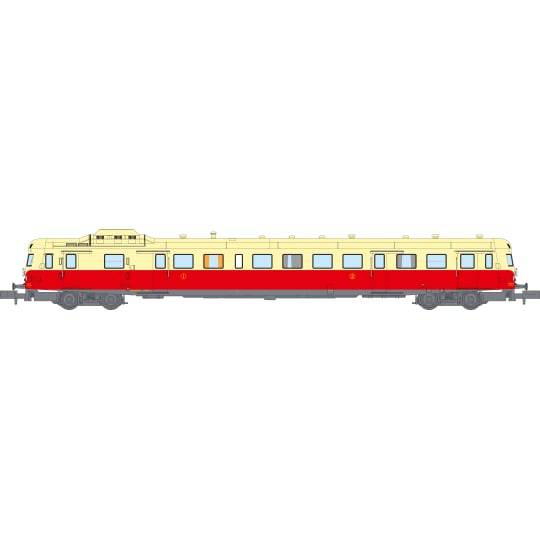 [N] : Autorail X-2806, Marseille 1ère / 2ème Classe « Le Cévenol », SNCF, Ep. III, DCC Sound - MIKADOTRAIN NW246S