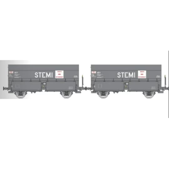 Set de 2 COKE MKH ex-MH45 2E, ‘STEMI-HBL’ Gris foncé Ep.IV-V