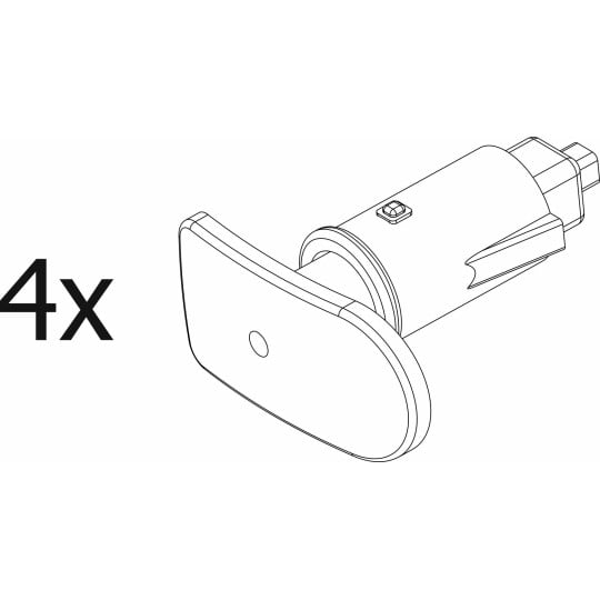 [HO] : Tampon Moderne BB67-67300 - GRIS 807