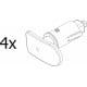 [HO] : Tampon Moderne BB67-67300 - GRIS 808