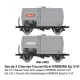 [HO] :  Set de 2 citernes Fauvet-Girel "ERMEWA-SATI" Ep.IV-V (Logo) - WB1005