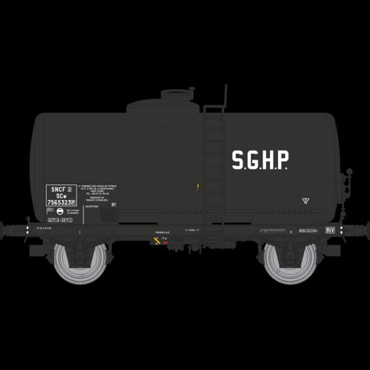 [HO] : Wagon citerne pétrole SGHP, SNCF, Ep. III - WB867