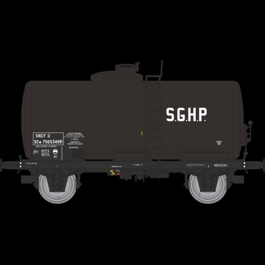 [HO] : Coffret de 2 wagons citernes pétrole SGHP, SNCF, Ep. III - WB868