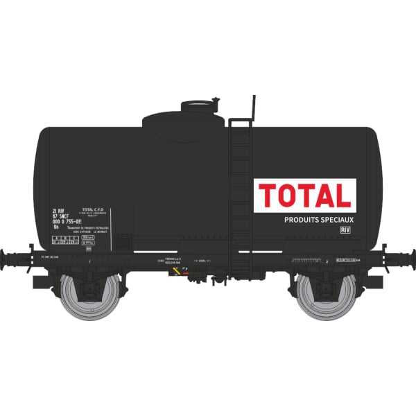 [HO] : Wagon citerne pétrole TOTAL, SNCF, Ep. IV – WB871
