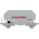 [HO] : Coffret de 2 wagons céréaliers FRANGECO « MONFER », SNCF, Ep. IV-V – WB896