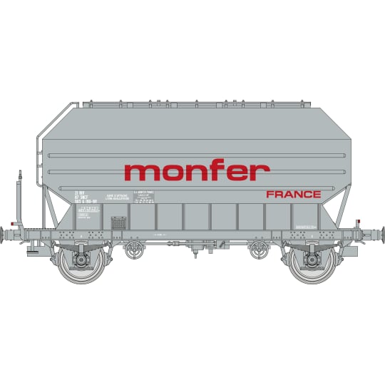 [HO] : Wagon céréalier FRANGECO « MONFER » SNCF, Ep. IV-V – WB897